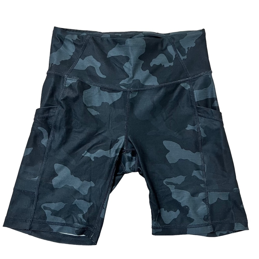 Prana Electa Shorts II Black Camo Size Small - Picture 5 of 14